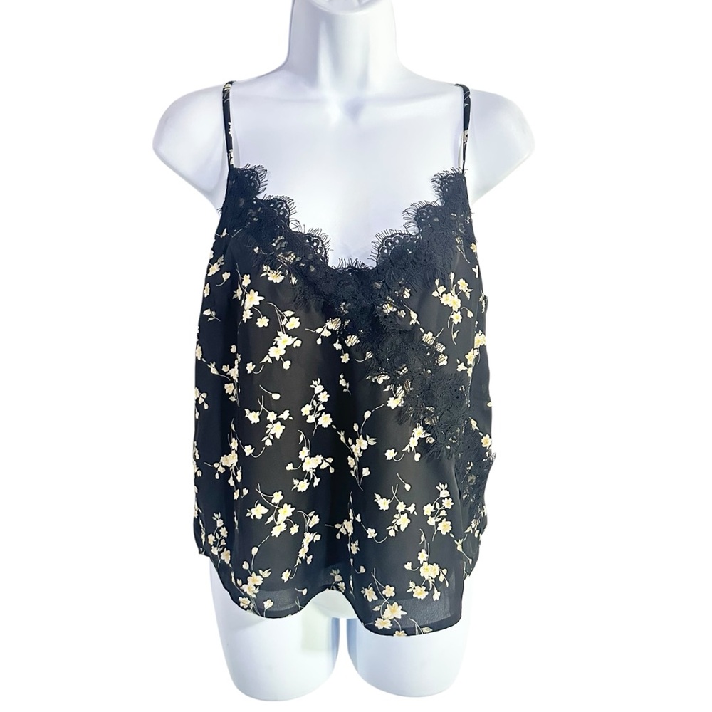 Heartloom Evelynn Lace Trim Floral Camisole Tank Top Size Small - NWT - Picture 3 of 7